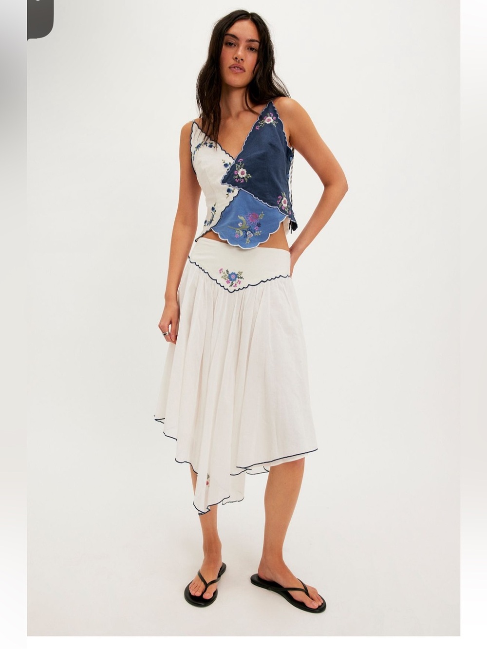 Free people Sacred Hearts midi skirt set - Picture 2 of 4